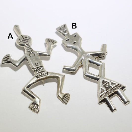 Silver Pin by Navajo