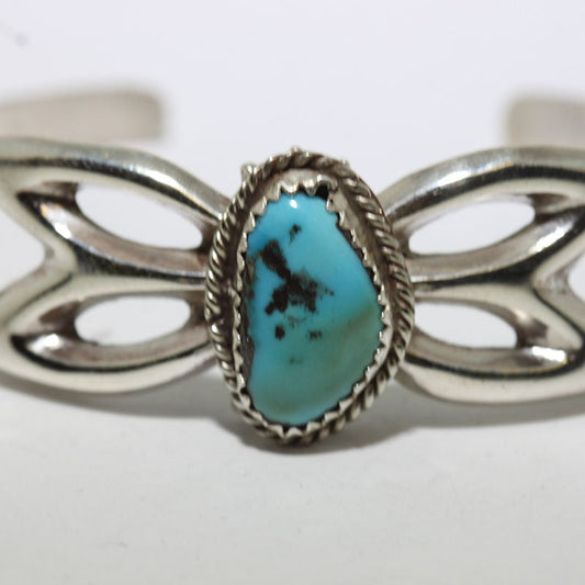 Bracciale in Turchese di Rose Tsosie 5-1/8"