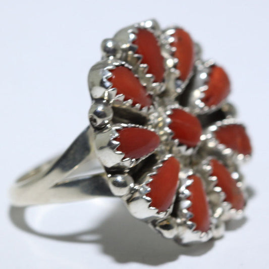 Nhẫn Cluster của Zuni cỡ 8