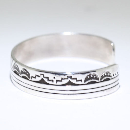 چارلی جون کا چاندی کا کنگن 5-1/2"