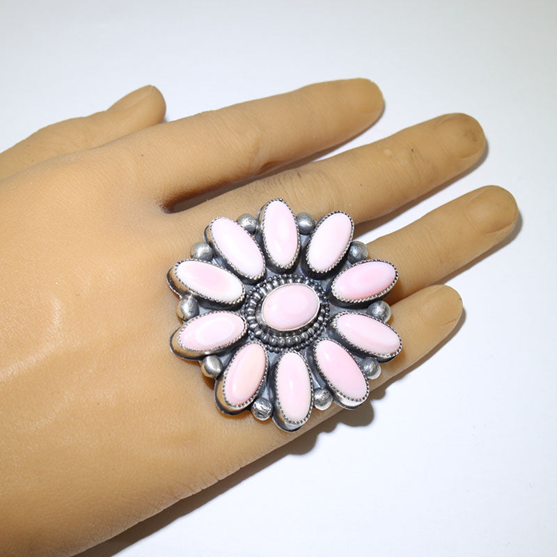 Кольцо из раковины от Дастина Франциско - размер 8.5