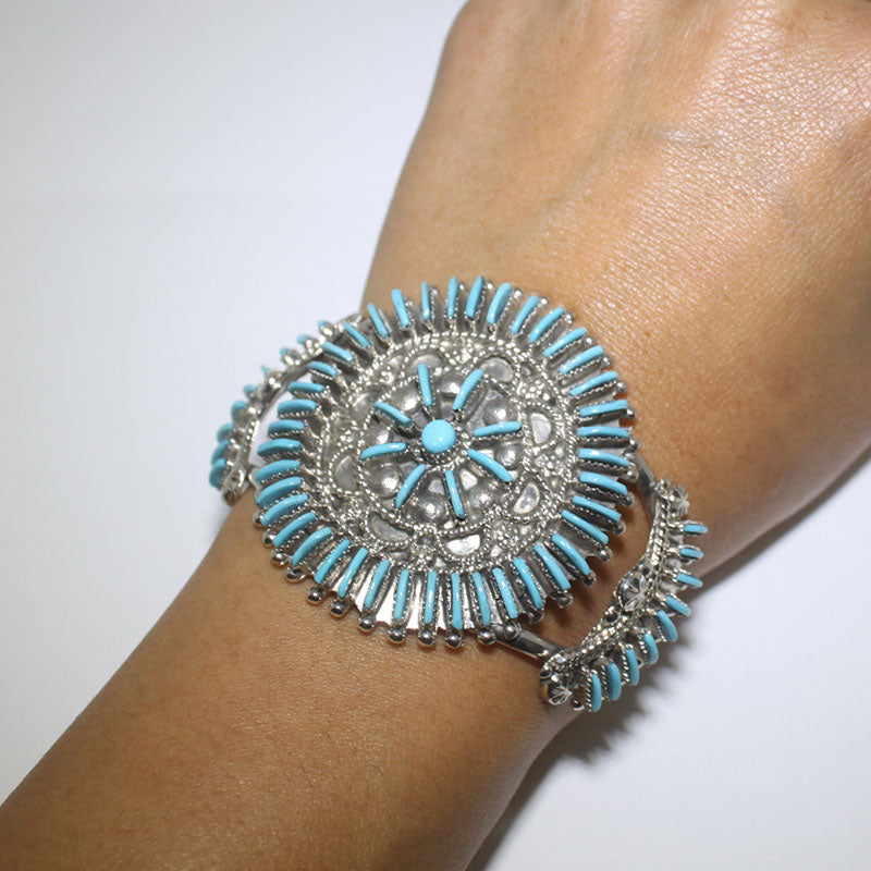 Vòng tay dạng cụm của Zuni kích thước 5-3/8"