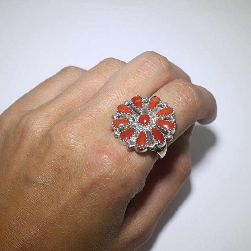 Nhẫn Cluster của Zuni cỡ 8