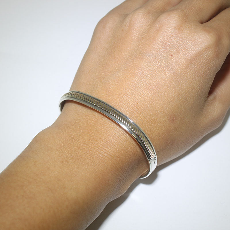 ブルース・モーガンによる14K&シルバーブレスレット