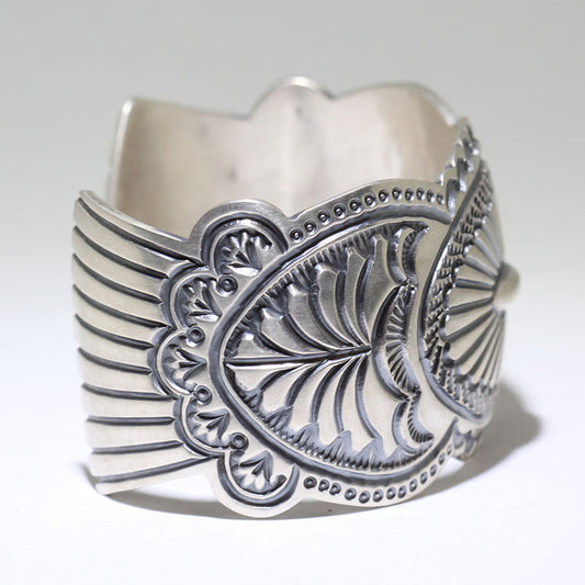 آرنلڈ بلیک گوٹ کا چاندی کا کنگن 6"