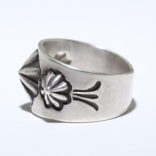 Bague en argent par Eddison Smith - Taille 7
