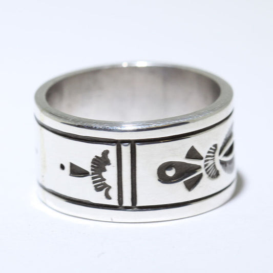 Bague en argent par Charlie John - Taille 10.5