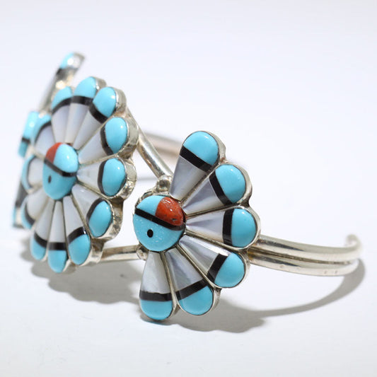 윌튼 니이하 인레이 팔찌 5-1/4"