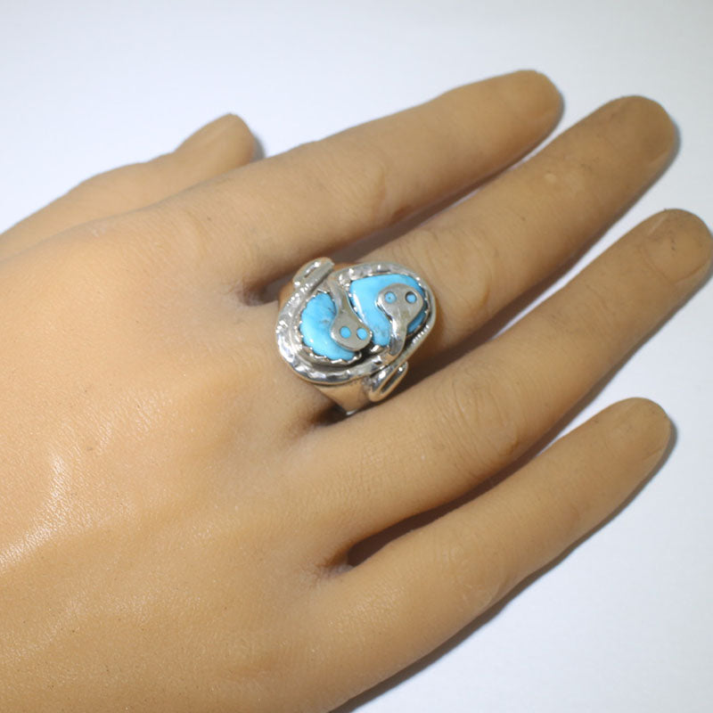 Turq Ring by Jude Candelaria size 11