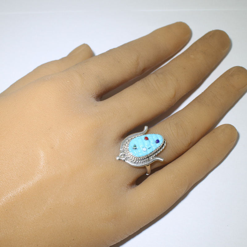 Inlay Ring by Zuni
