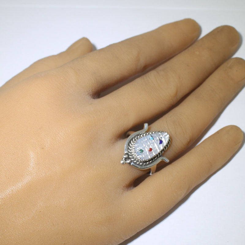 Inlay Ring by Zuni