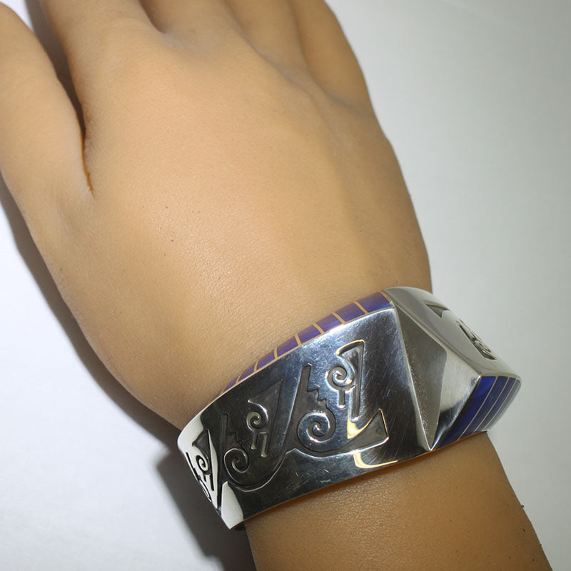 Vòng Tay Khảm Nạm bởi Lonn Parker 5-7/8"