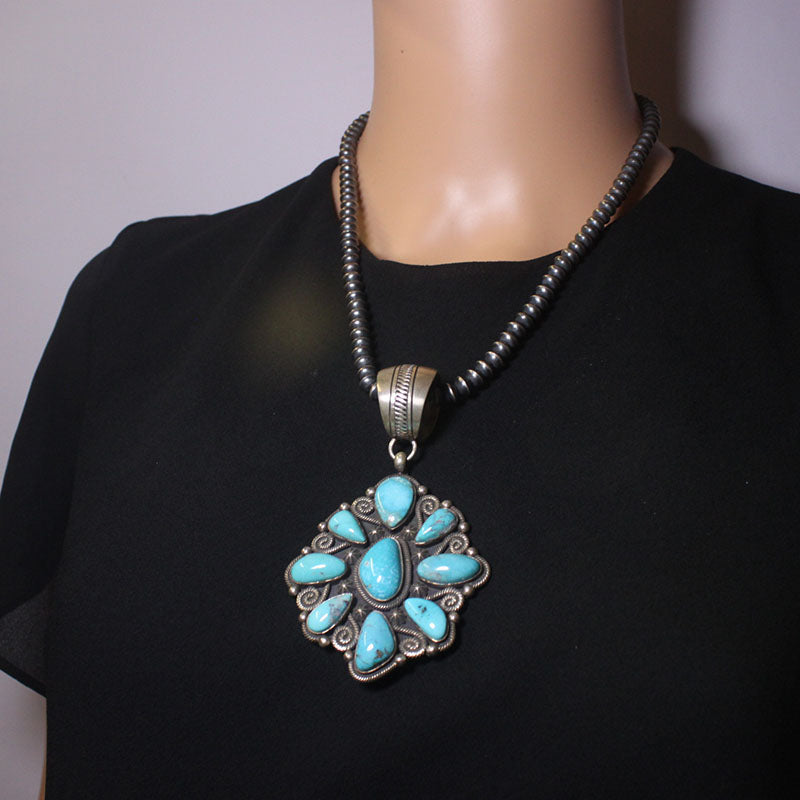 Sterlingsilber-Cluster-Anhänger von Terry Martinez