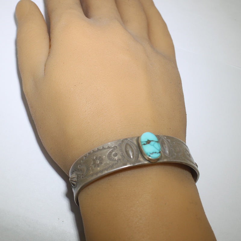 Vòng đeo tay Kingman của Navajo 5-3/4"