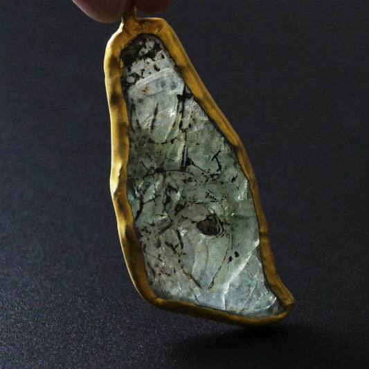 Autentico Pendente in Vetro Romano