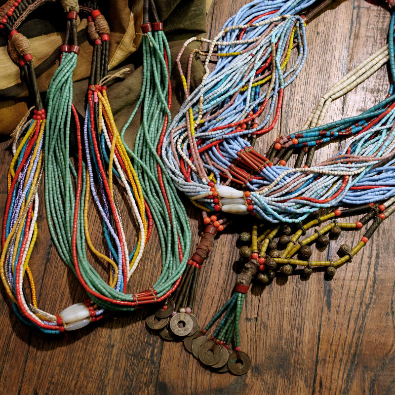 Ghana Mehrreihige Perlenkette