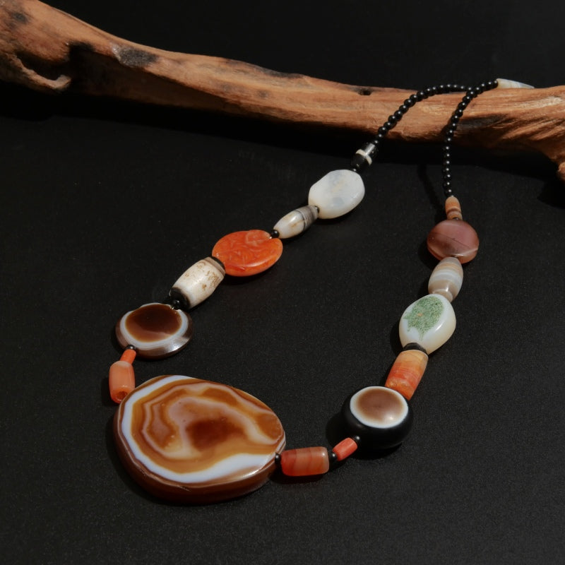 Ancient Agate Beads Strand