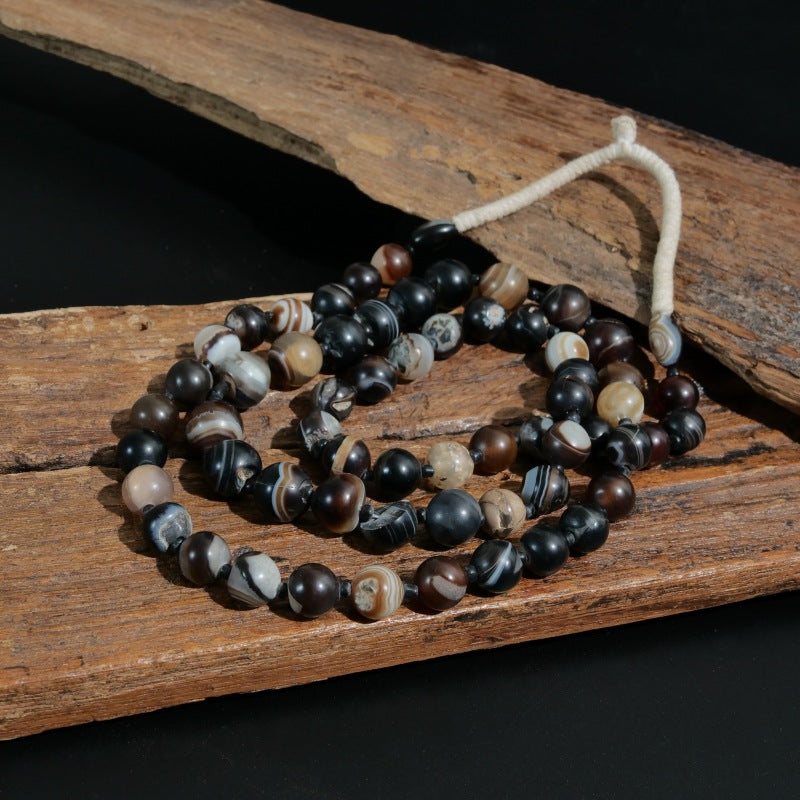 Ancient Sulemani Agate Beads Strand