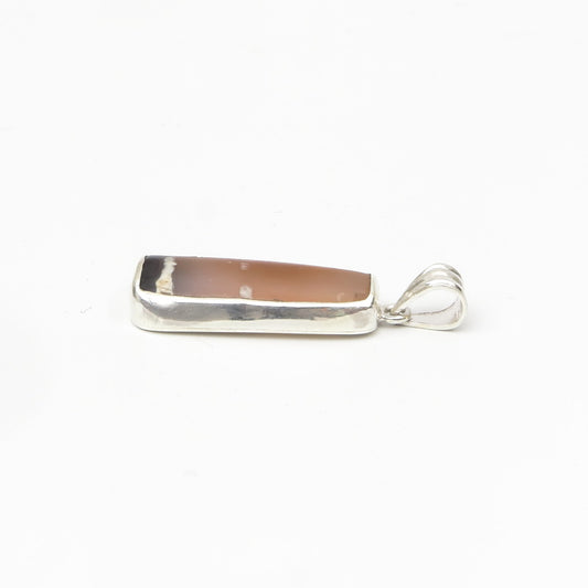 디지 구슬 실버 펜던트