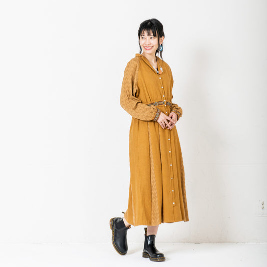 コットン・ミリタリー・ドレス