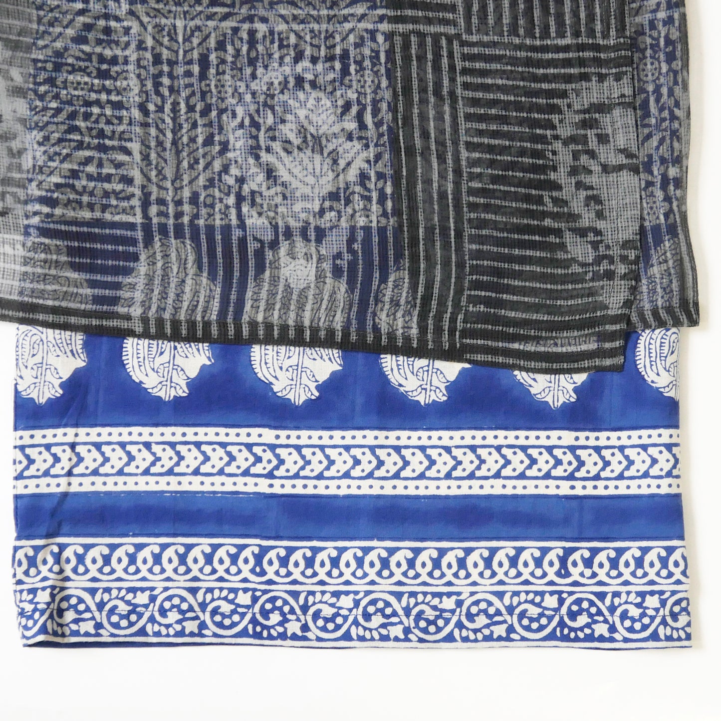 सूती एकल-रंग मुद्रित स्कर्ट पैंट