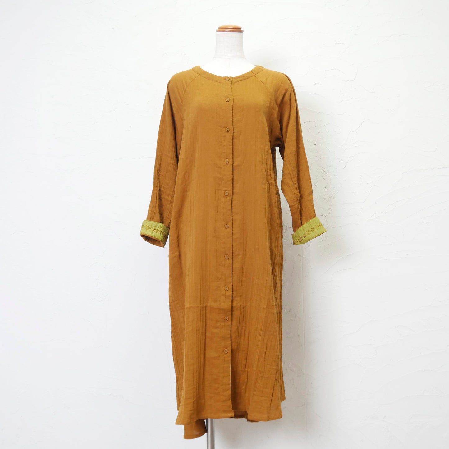 Cotton Double Gauze Raglan Dress