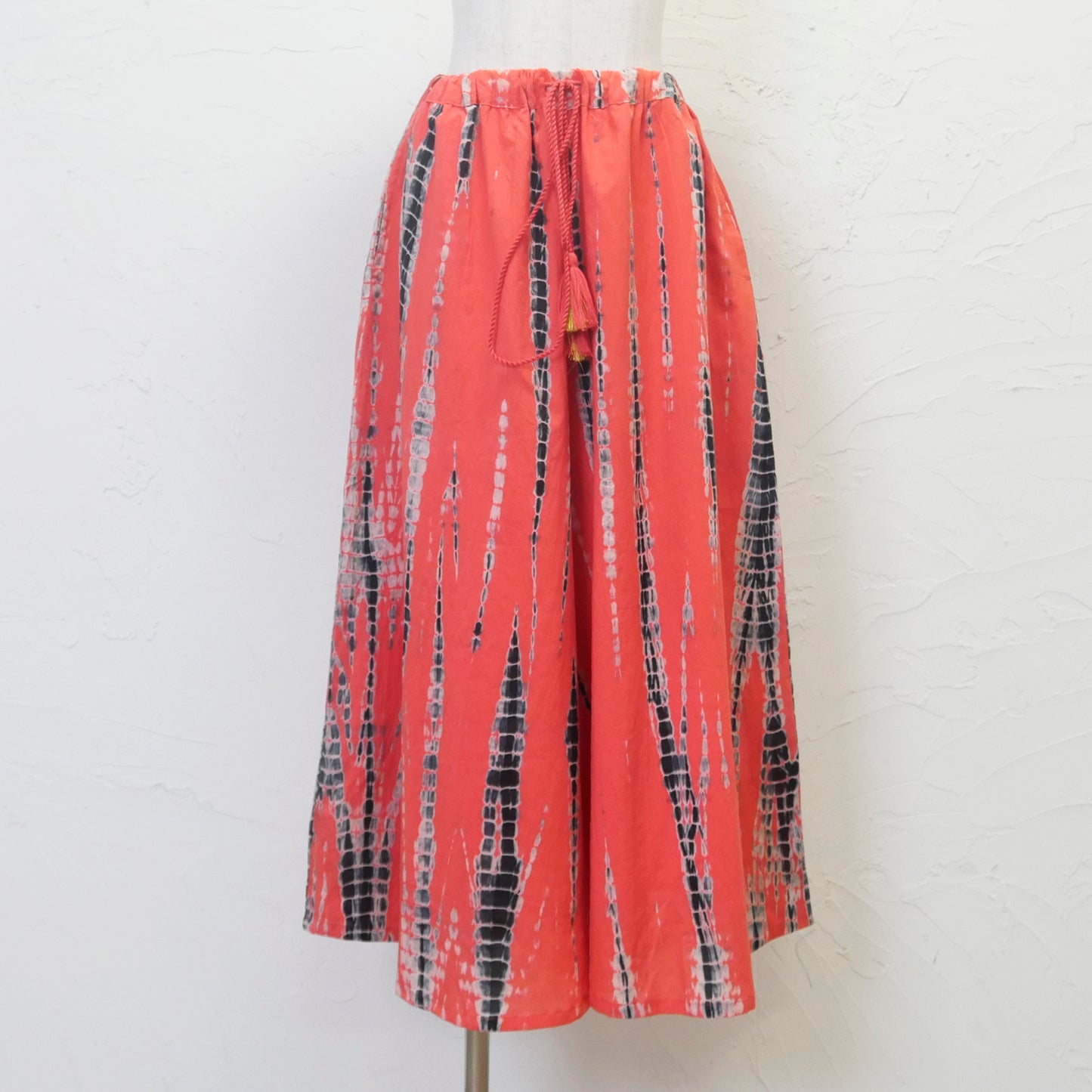 Pantalones anchos de algodón Tie-Dye