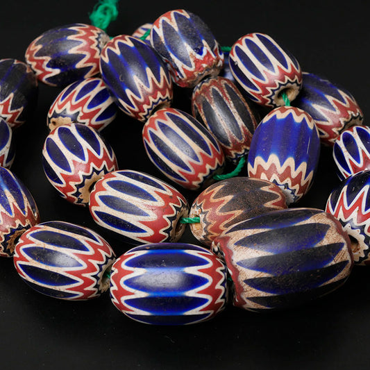 シェブロンビーズストランド