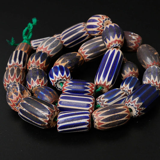 シェブロンビーズストランド