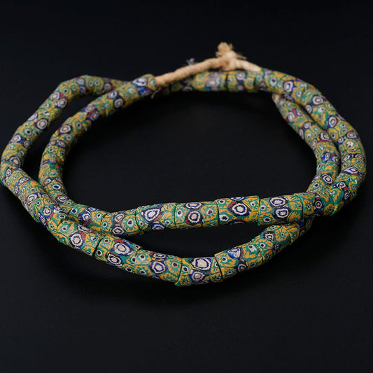 Millefiori-Glasperlenstrang