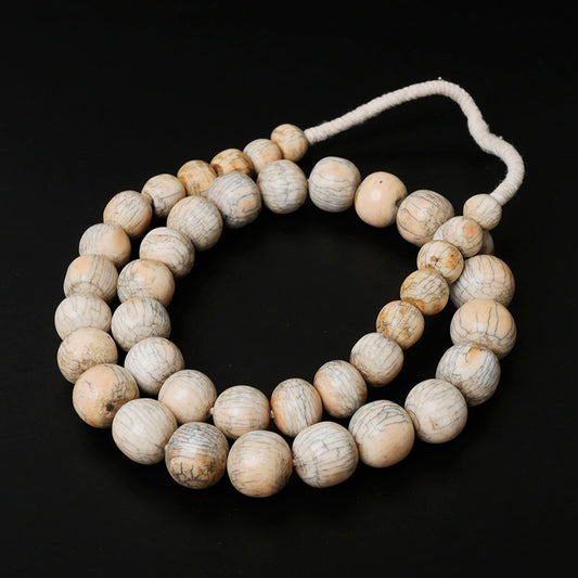 アフリカ象牙ビーズストランド