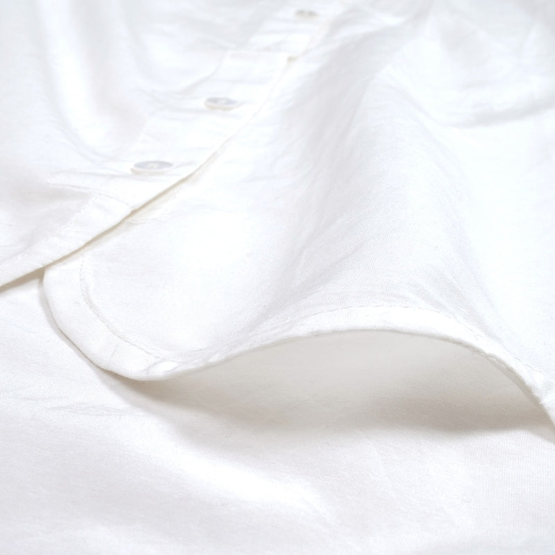 Cotton Silk Scallop Blouse