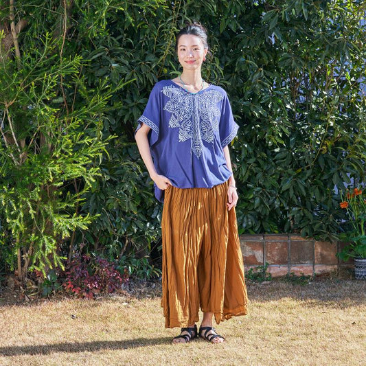 Zari Embroidery Pullover