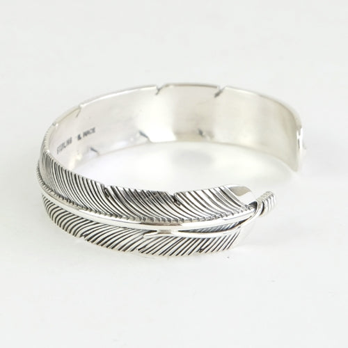 ハーヴィー・メイス作のフェザーブレスレット(0.5インチ) *ブレスレットサイズを選択