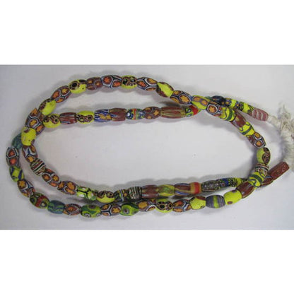 Hibla ng Millefiori Beads