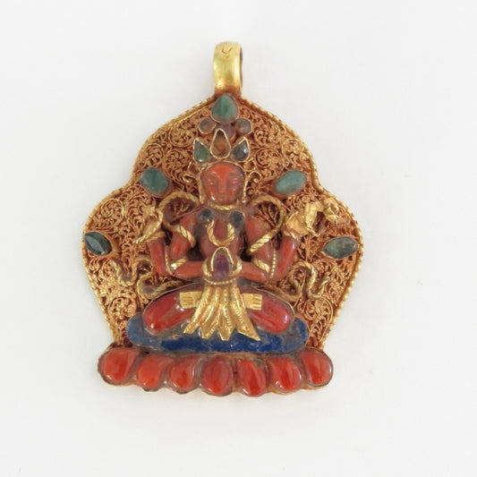 Nepalese Old Ganesha Pendant