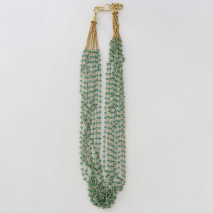 Handmade Emerald 18K Necklace