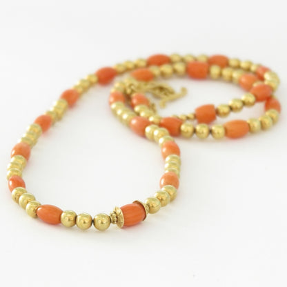 Old Style Coral Necklace