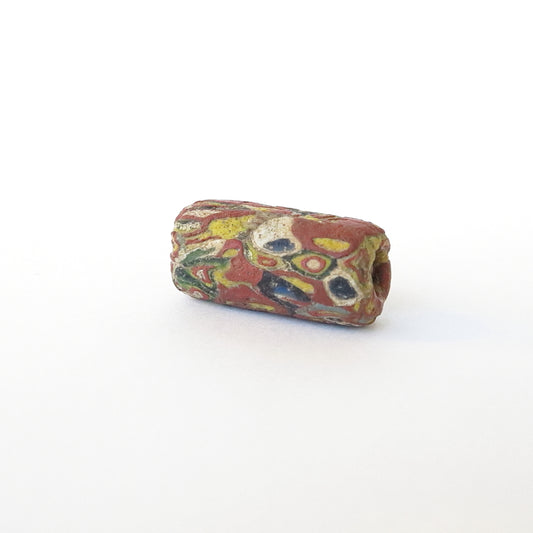 Ancient Islamic Mosaic Cylinder Bead