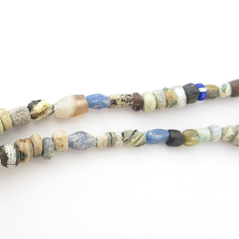 Phoenician Face Beads Necklace
