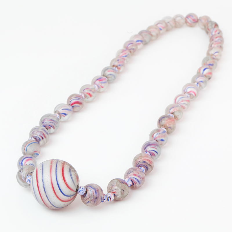 German Marble Beads Strand