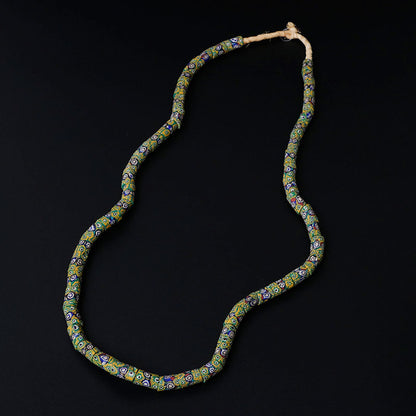 Millefiori Glass Beads Strand