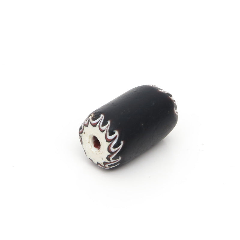 Five-Layer Black Chevron Bead