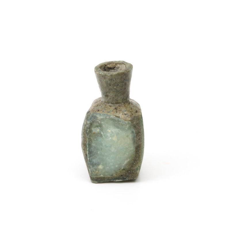 Ancient Roman Glass Mosaic Bottle