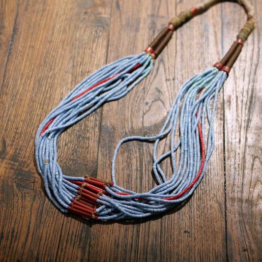 Ghana Multi-Strand Bead Necklace