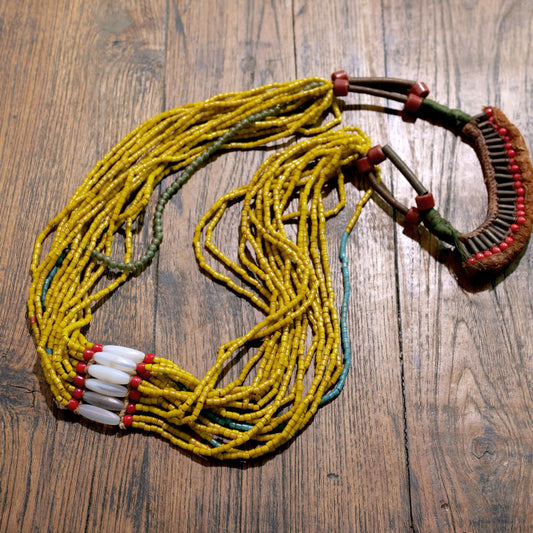 加纳多层串珠项链