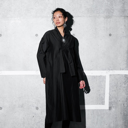 Cotton Silk Shawl Dress