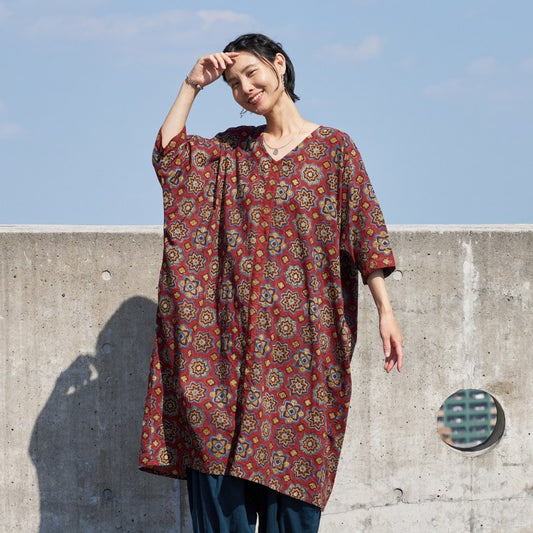 Geometric Block Big Dress