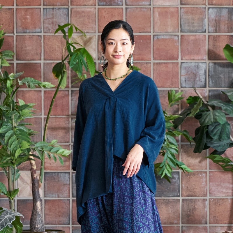 Rayon Plain Pullover