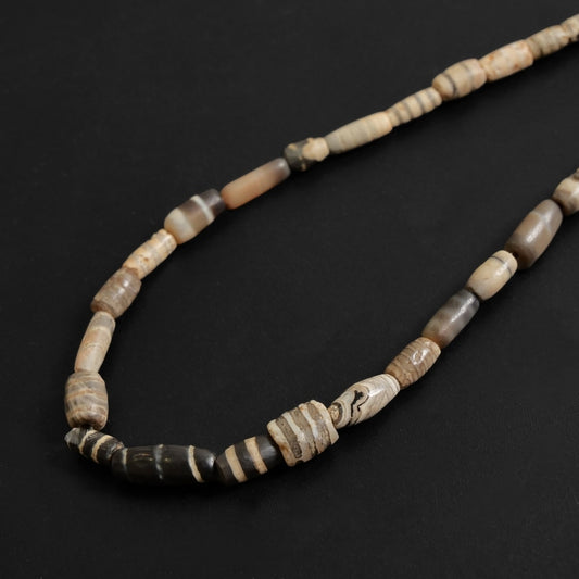 Striped Dzi Beads Strand